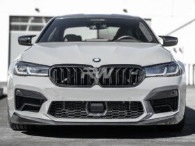 Brand: BMW 5 Series F90 M5 LCI Performance Style V1 CF Front Lip