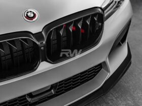 Brand: BMW 5 Series F90 M5 LCI Performance V2 CF Front Lip Spoiler