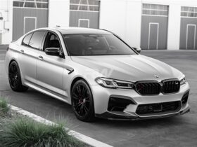 Brand: BMW 5 Series F90 M5 LCI Performance V2 CF Front Lip Spoiler