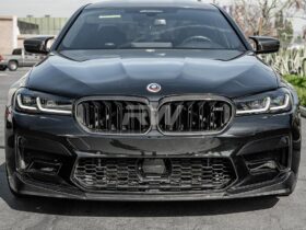 Brand: BMW 5 Series F90 M5 LCI Performance V2 CF Front Lip Spoiler