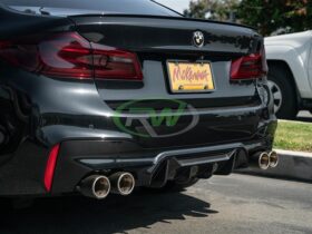 Brand: BMW 5 Series F90 M5 Performance Style Carbon Fiber Diffuser