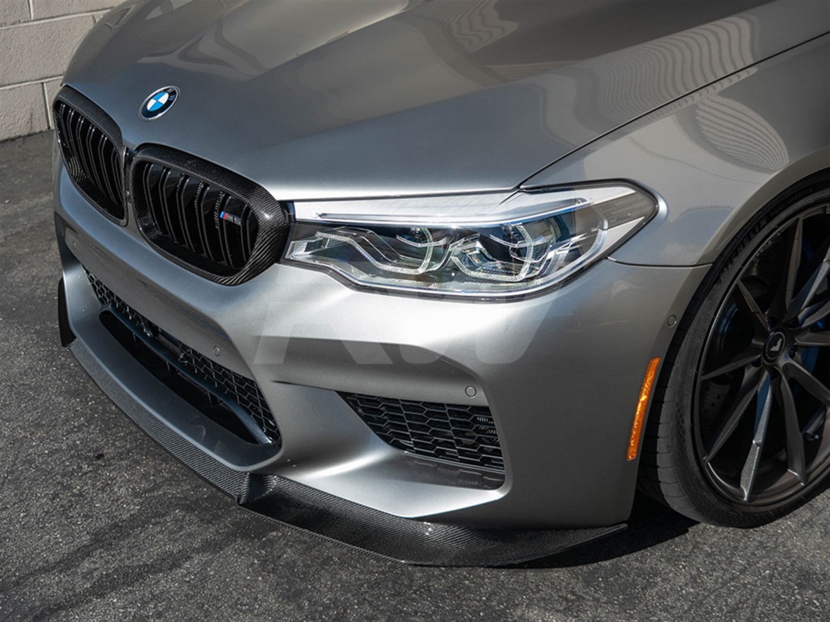 Brand: BMW 5 Series F90 M5 RWS Carbon Fiber Front Lip Spoiler