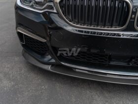 Brand: BMW 5 Series G30 3D Style Carbon Fiber Front Lip Spoiler