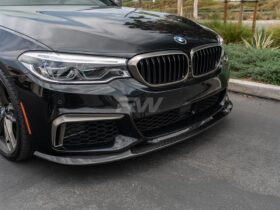 Brand: BMW 5 Series G30 3D Style Carbon Fiber Front Lip Spoiler