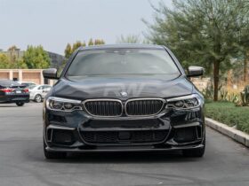 Brand: BMW 5 Series G30 3D Style Carbon Fiber Front Lip Spoiler