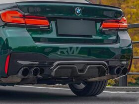 Brand: BMW 5 Series G30 5 Series CS Style Carbon Fiber Diffuser
