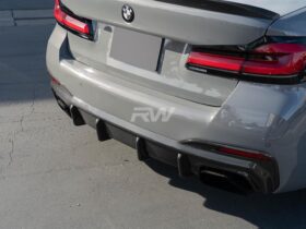 Brand: BMW 5 Series G30 5 Series LCI RWS Carbon Fiber Diffuser