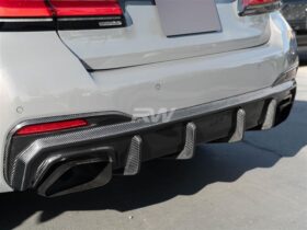 Brand: BMW 5 Series G30 5 Series LCI RWS Carbon Fiber Diffuser