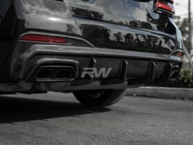 Brand: BMW 5 Series G30 5 Series LCI RWS Carbon Fiber Diffuser