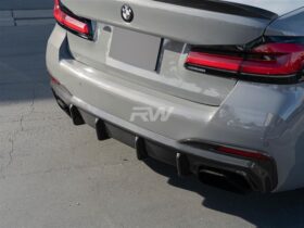 Brand: BMW 5 Series G30 5 Series LCI RWS Carbon Fiber Diffuser