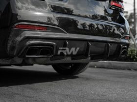 Brand: BMW 5 Series G30 5 Series LCI RWS Carbon Fiber Diffuser