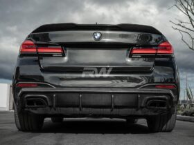 Brand: BMW 5 Series G30 5 Series LCI RWS Carbon Fiber Diffuser