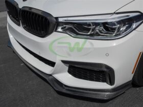 Brand: BMW 5 Series G30 Carbon Fiber Front Brake Duct Trims
