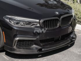 RW Carbon BMW 5 Series G30 DTM Carbon Fiber Front Lip Spo...