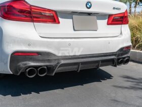 RW Carbon BMW 5 Series G30 EC Style Carbon Fiber Rear Dif...