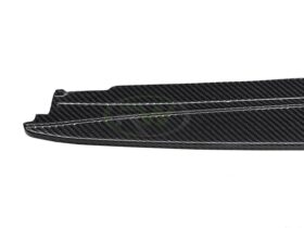 Brand: BMW 5 Series G30 F90 Carbon Fiber Side Skirt Extensions