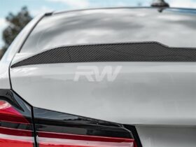 Brand: BMW 5 Series G30 F90 CS Style Carbon Fiber Trunk Spoiler