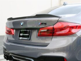 Brand: BMW 5 Series G30 F90 CS Style Carbon Fiber Trunk Spoiler