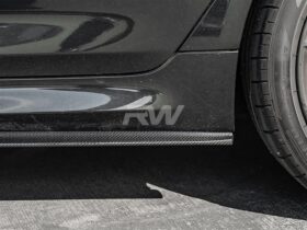Brand: BMW 5 Series G30 F90 RWS Carbon Fiber Side Skirt Extensions