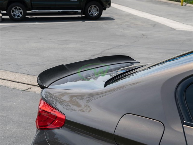 Brand: BMW 5 Series G30 F90 RWS Carbon Fiber Trunk Spoiler