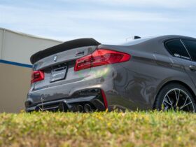 Brand: BMW 5 Series G30 F90 RWS Carbon Fiber Trunk Spoiler