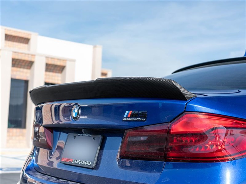 Brand: BMW 5 Series G30 F90 RWS Carbon Fiber Trunk Spoiler