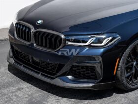 Brand: BMW 5 Series G30 LCI Carbon Fiber Front Lip Spoiler