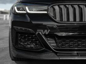 Brand: BMW 5 Series G30 LCI Carbon Fiber Front Lip Spoiler