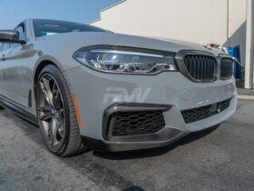 Brand: BMW 5 Series G30 Performance Carbon Fiber Style Splitters