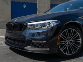 Brand: BMW 5 Series G30 Performance Style CF Front Lip Spoiler