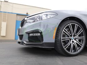 Brand: BMW 5 Series G30 Performance Style CF Front Lip Spoiler