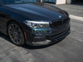 Brand: BMW 5 Series G30 Performance Style CF Front Lip Spoiler