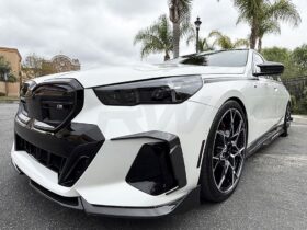 Brand: BMW 5 Series G60 5 Series Carbon Fiber Front Side Vent Trims