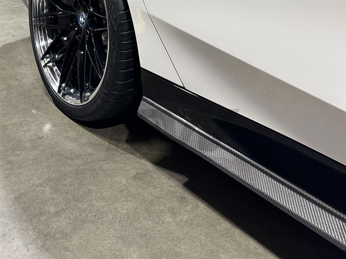 Brand: BMW 5 Series G60 5 Series Carbon Fiber Side Skirt Extensions