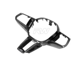 Brand: BMW 5 Series G60 G61 G90 G99 Carbon Fiber Steering Wheel Trim