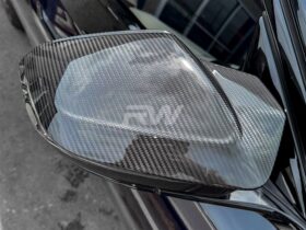 Brand: BMW 5 Series G60 G70 G90 G99 M Styled CF Mirror Cap Replacements