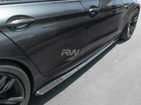 Brand: BMW 6 Series F06 DTM Carbon Fiber Side Skirt Extensions