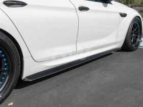 Brand: BMW 6 Series F06 DTM Carbon Fiber Side Skirt Extensions