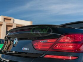 Brand: BMW 6 Series F06 F13 Perf Style Carbon Fiber Trunk Spoiler