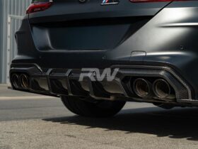 Brand: BMW 8 Series F91 F92 F93 M8 SQ Style Carbon Fiber Diffuser