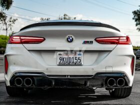 Brand: BMW 8 Series F92 G15 Coupe 3D Style CF Trunk Spoiler