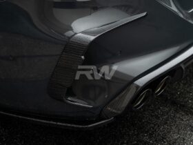 Brand: BMW 8 Series F93 M8 Carbon Fiber Rear Bumper Trims