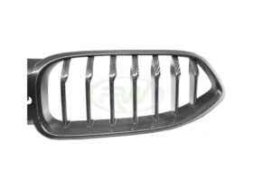 Brand: BMW 8 Series F9x M8 / 8 Series Full Dry CF Grille Replacement