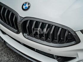 Brand: BMW 8 Series F9x M8 / 8 Series Full Dry CF Grille Replacement