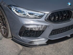 Brand: BMW 8 Series F9X M8 Carbon Fiber Front Bumper Duct Trims