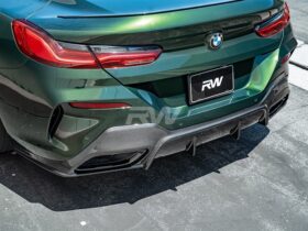 Brand: BMW 8 Series G14 G15 8 Series 3D Style Carbon Fiber Diffuser