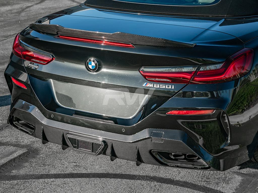 Brand: BMW 8 Series G14 G15 8 Series Carbon Fiber LED Diffuser