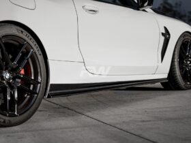 Brand: BMW 8 Series G14 G15 F91 F92 Coupe/Vert CF Side Skirt Extensions