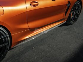 Brand: BMW 8 Series G14 G15 F91 F92 Coupe/Vert Perf Style CF Side Skirts
