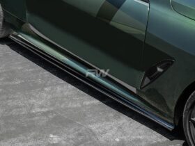 Brand: BMW 8 Series G14 G15 F91 F92 Coupe/Vert RWS CF Side Skirts